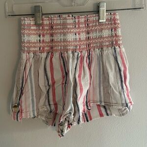 Rewash Striped Multicolor Shorts